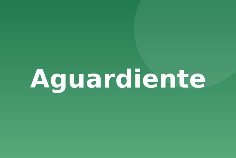 Aguardiente