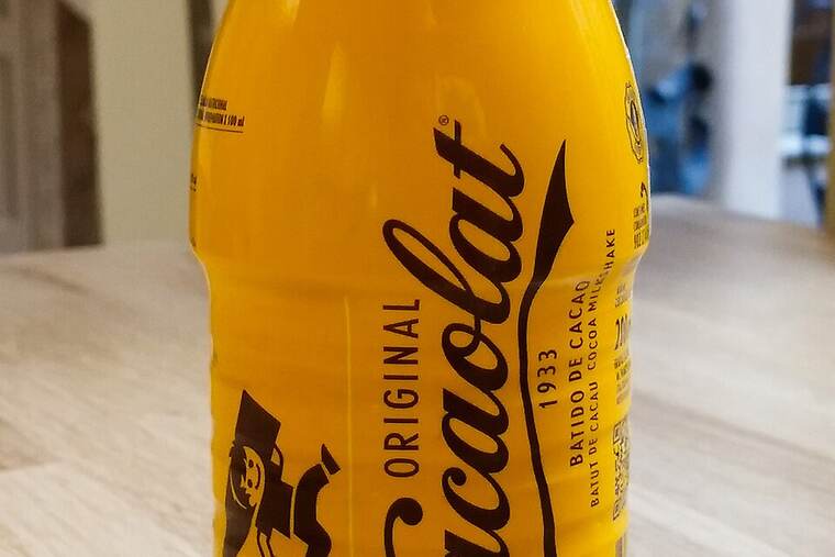 Batido lácteo de cacao bajo en calorías