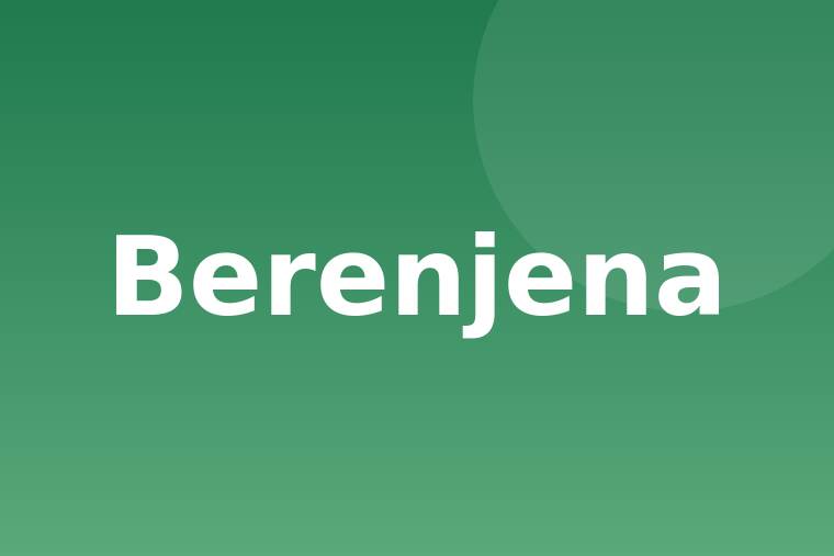 Detalle de berenjena
