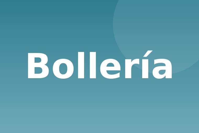 Bollería genérico