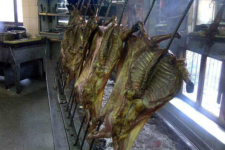 Cabrito lechal espalda cruda