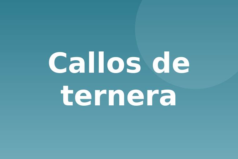 Callos de ternera