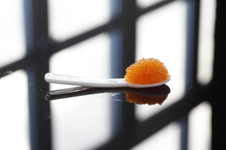 Detalle de caviar