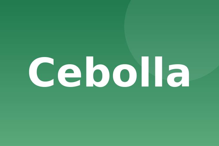 Detalle de cebolla asada