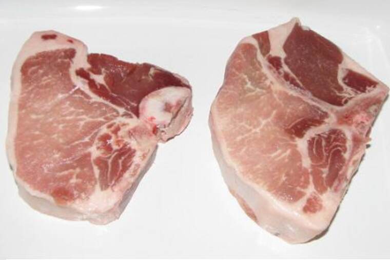 Choped pork