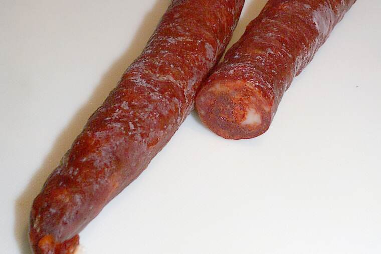 Detalle de chorizo