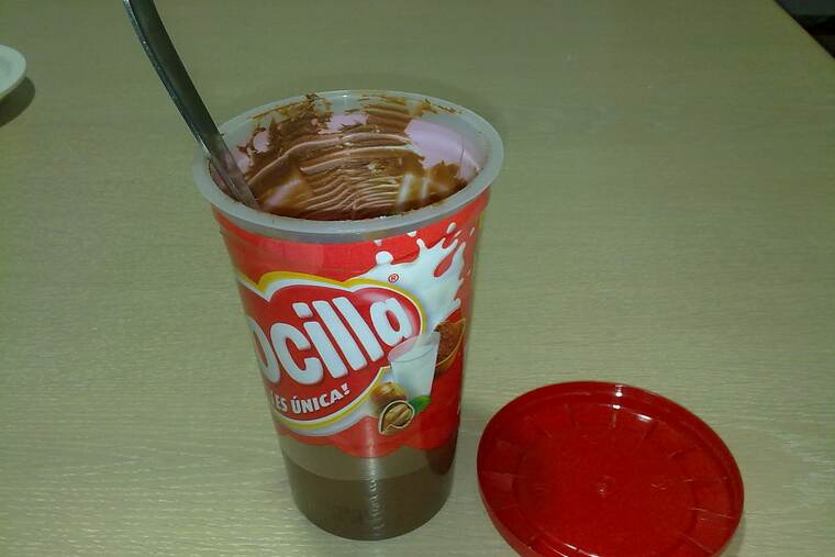 Crema de chocolate con avellanas