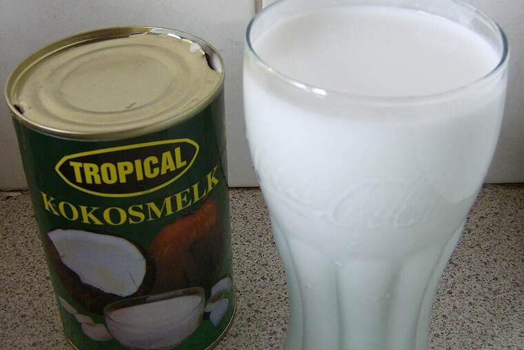 Detalle de crema inglesa
