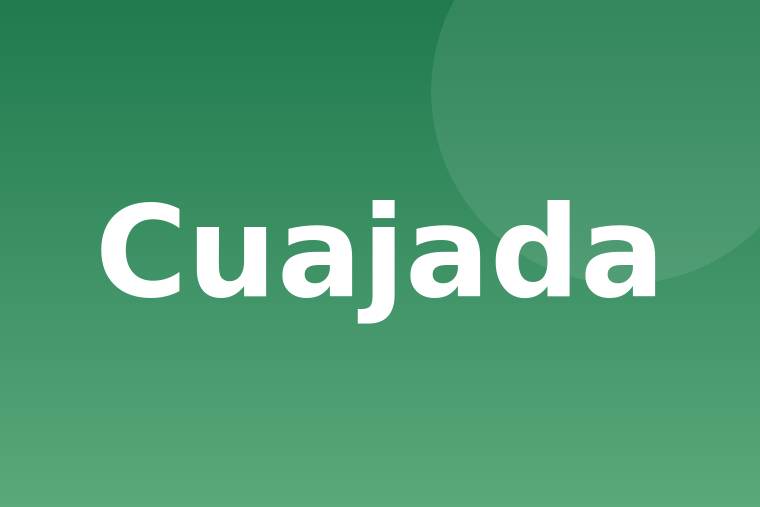 Cuajada