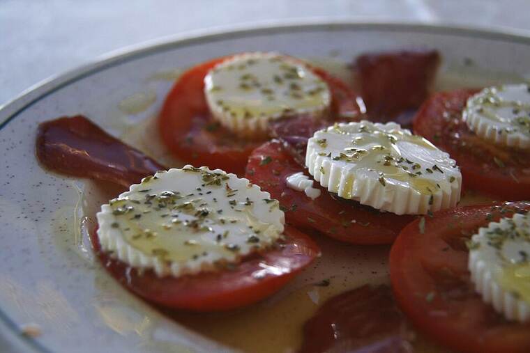 Detalle de ensalada