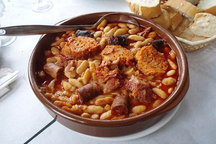 Detalle de fabada