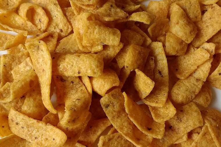 Detalle de fritos de maíz
