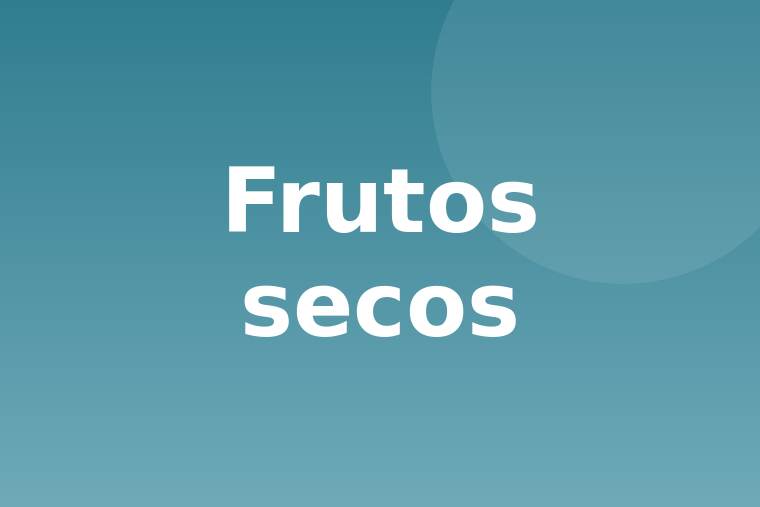 Frutos secos