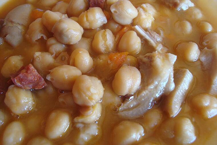 Garbanzo seco crudo