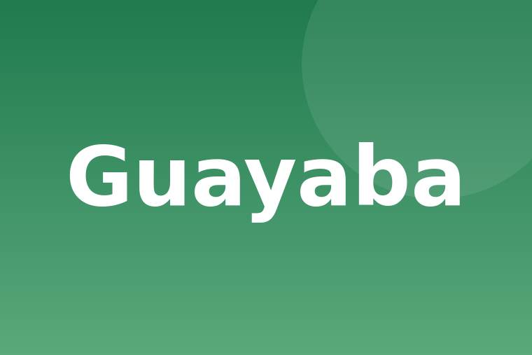 Guayaba enlatada en almíbar