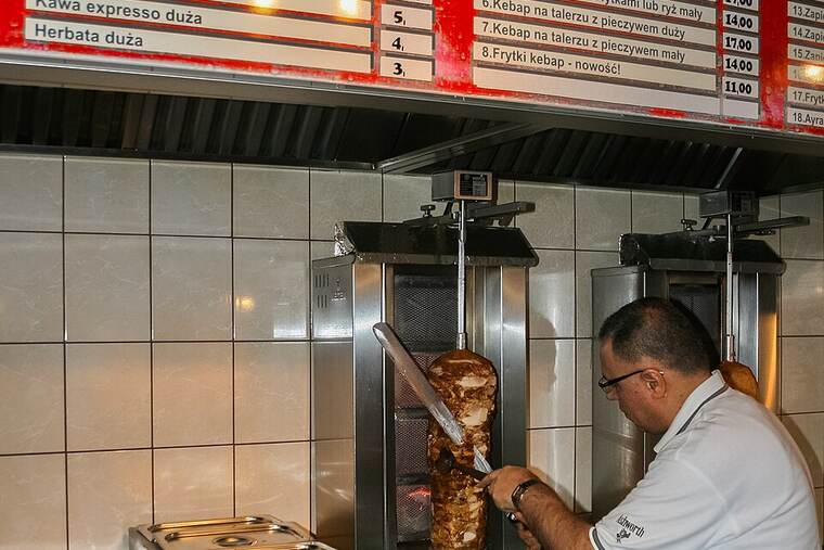 Detalle de kebab