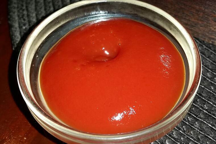 Detalle de ketchup