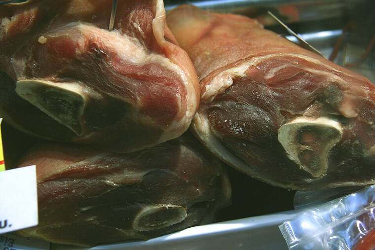 Detalle de lacón
