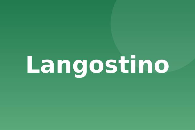 Detalle de langostino