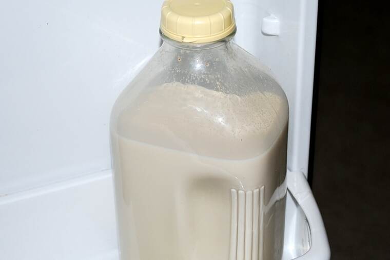 Leche de almendra
