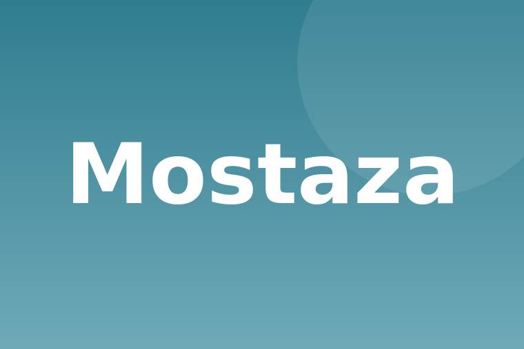 Mostaza
