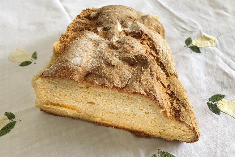 Detalle de pan de maíz