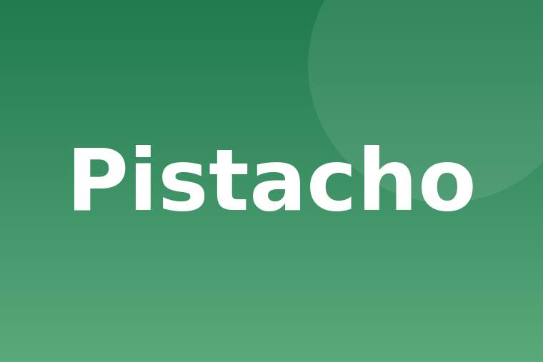 Detalle de pistacho