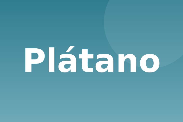 Plátano