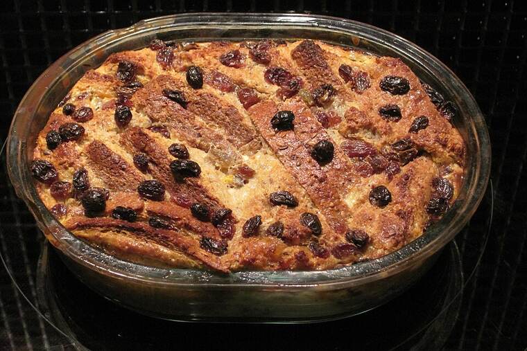 Pudding de pasas