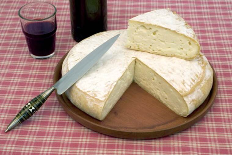Detalle de queso flor de guía