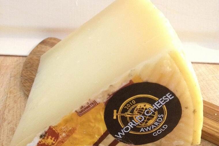 Detalle de queso pedroches