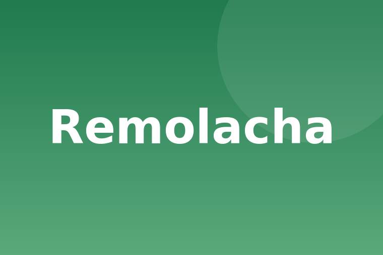 Detalle de remolacha en conserva