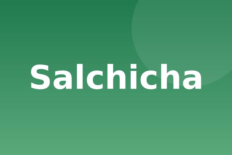 Salchicha fresca