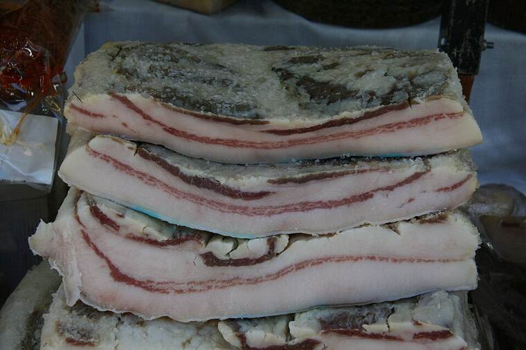 Detalle de tocino