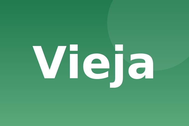 Vieja cruda