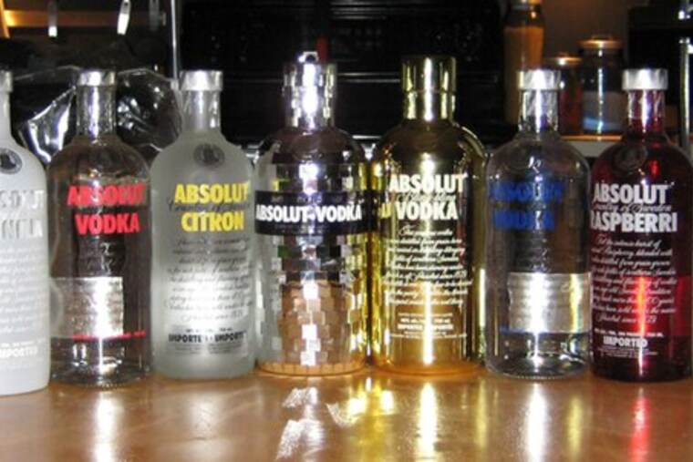 Detalle de vodka
