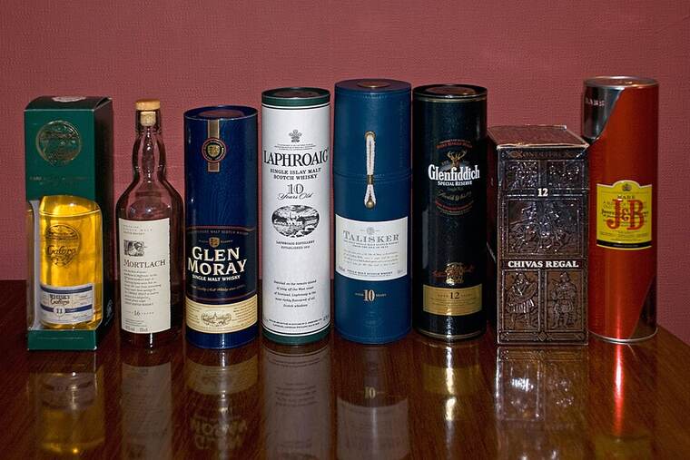 Detalle de whisky