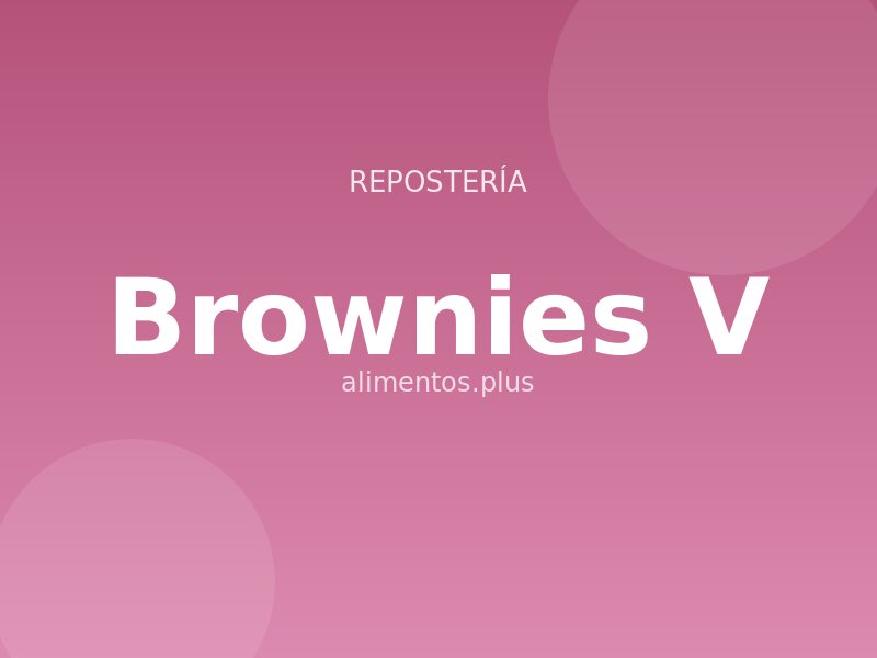 Brownies (V)