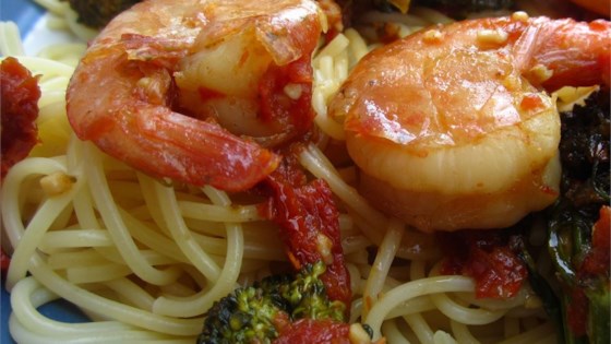Camarones, Brócoli y Sol