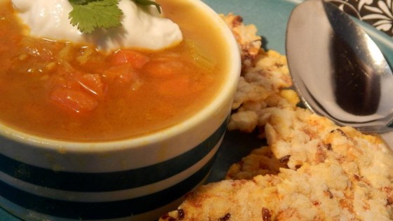 Crema al curry de cualquier receta de sopa de verduras