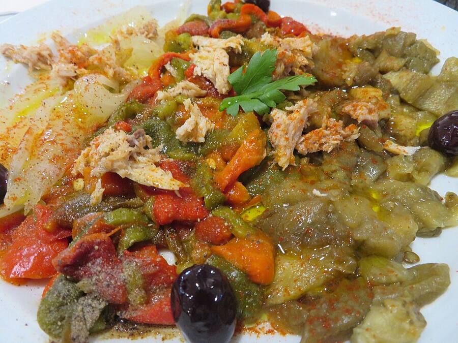 Escalivada de verduras asadas