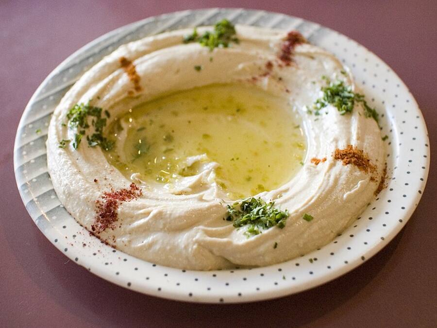 Hummus de garbanzos