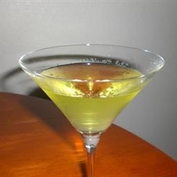 Impresionante receta de martinis de manzana