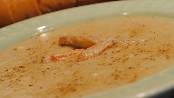 Impresionante receta de sopa de cangrejo