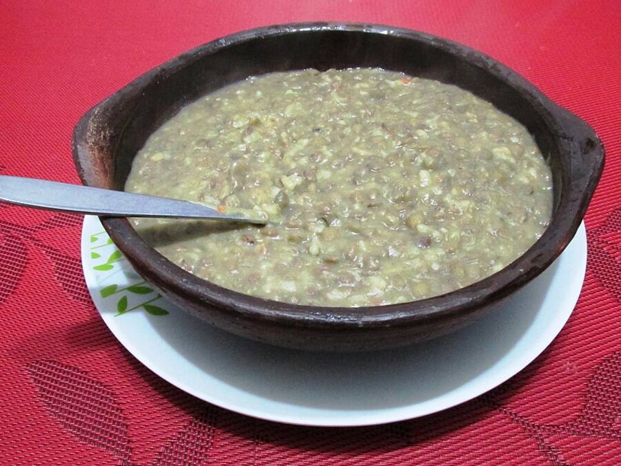 Lentejas estofadas con verduras