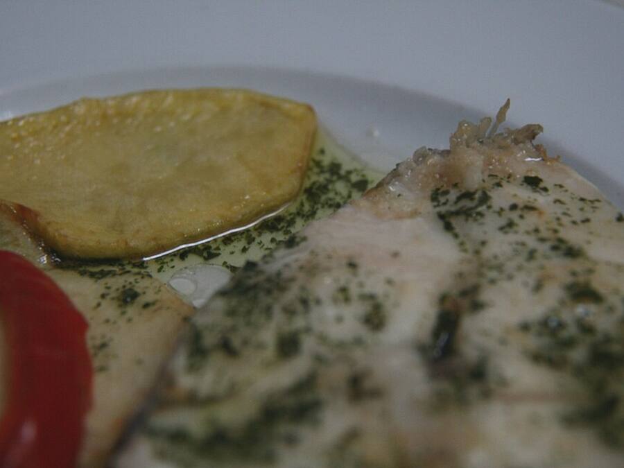 Merluza en salsa verde