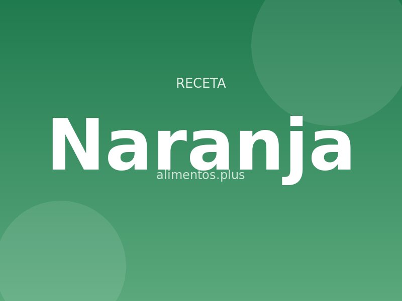 naranja