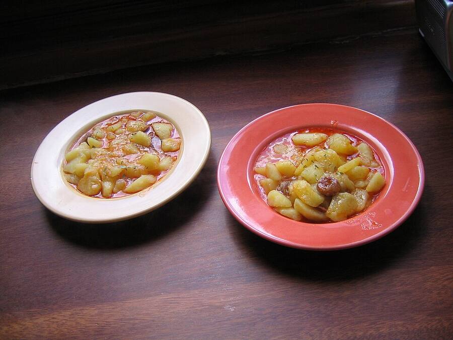 Patatas a la riojana