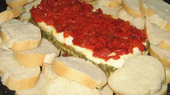 Pesto Torta (untable en capas)
