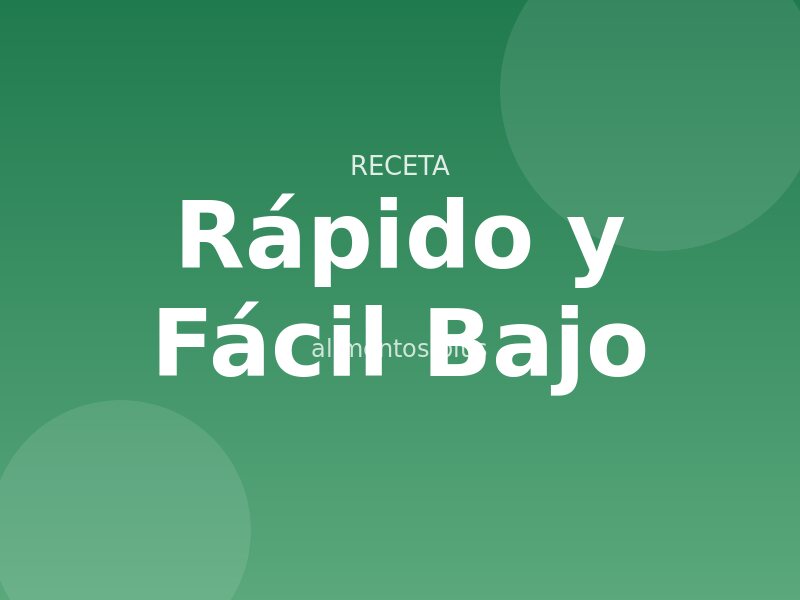 Rápido y Fácil Bajo